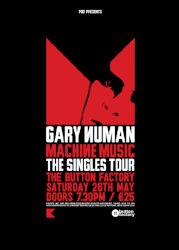 Gary Numan 2012 Venue Poster Dublin
